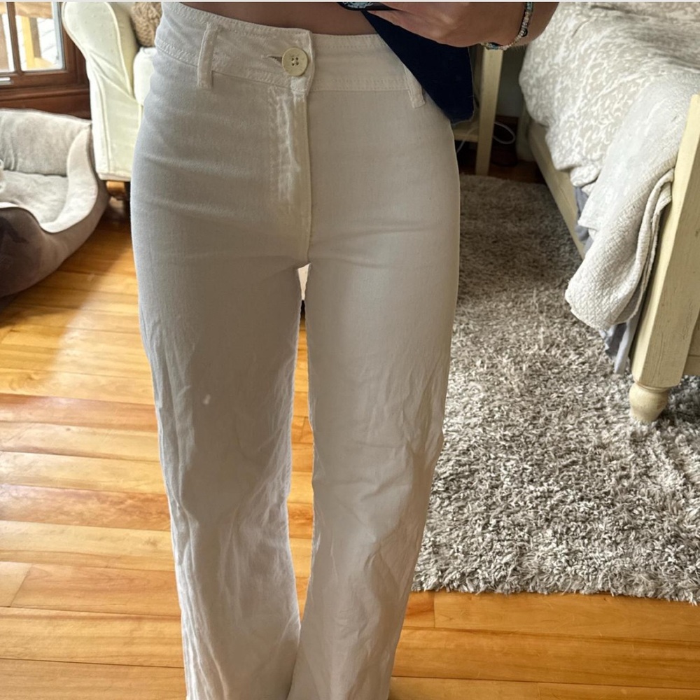 Stylish White Pants